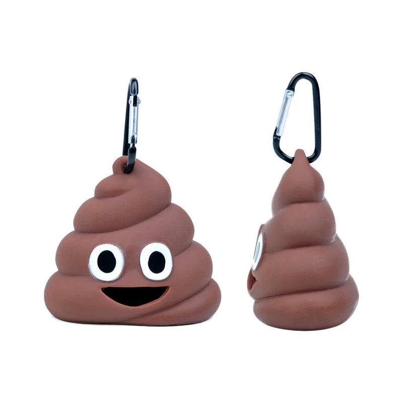 Tragbarer Emoji-Kotbeutel-Spender