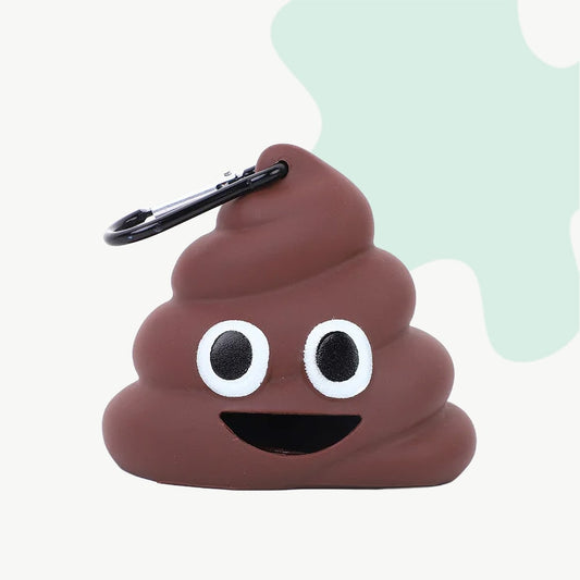 Tragbarer Emoji-Kotbeutel-Spender
