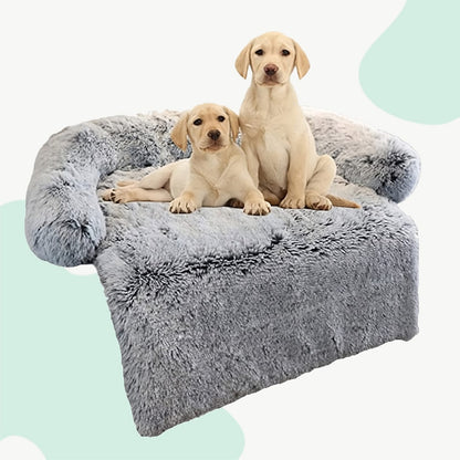 Flauschiges Hundebett für dein Sofa